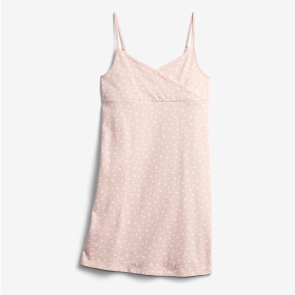 GAP Teen Pink Floral Cami Tank Dress L